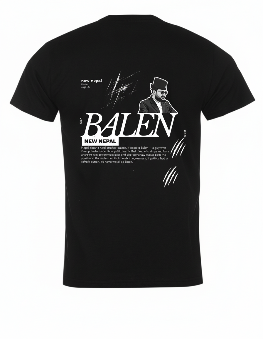 Balen - Half Sleeves T-Shirt